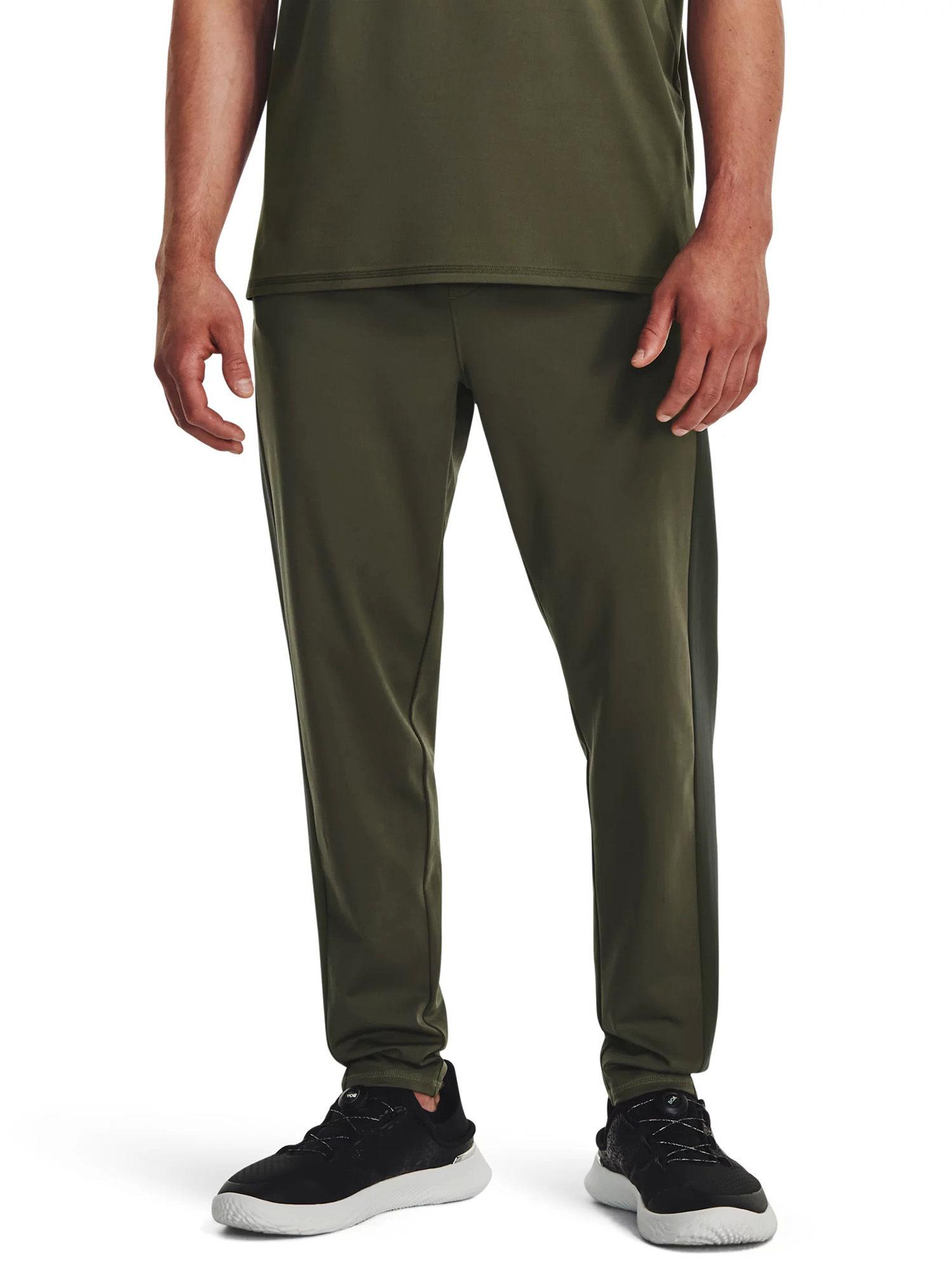 ua meridian tapered green sweatpant