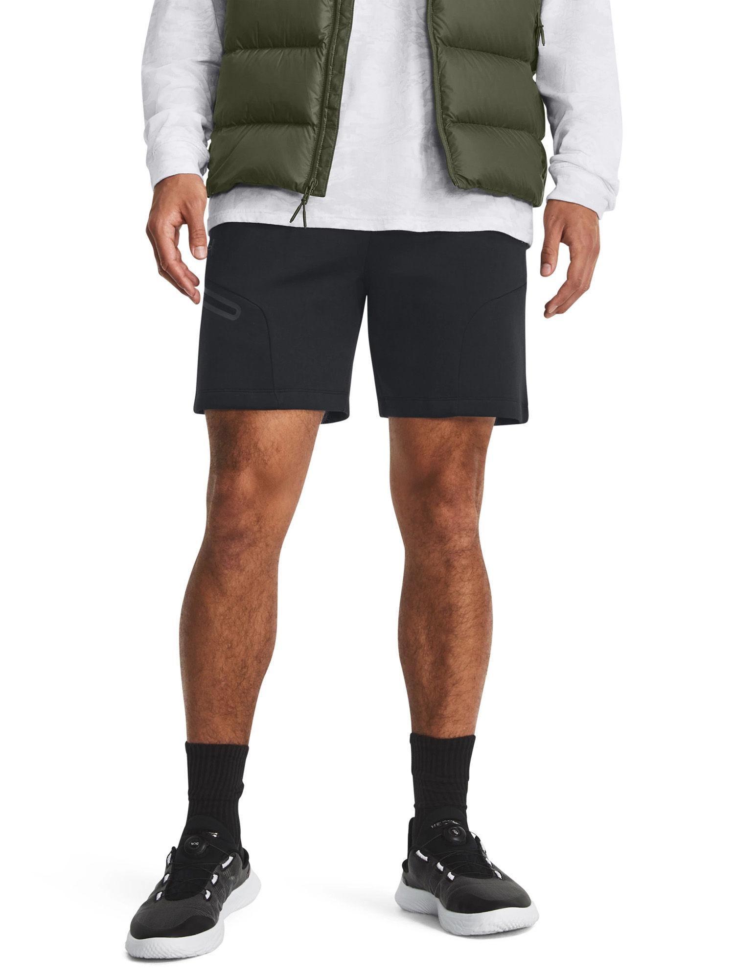 ua unstoppable fleece shorts