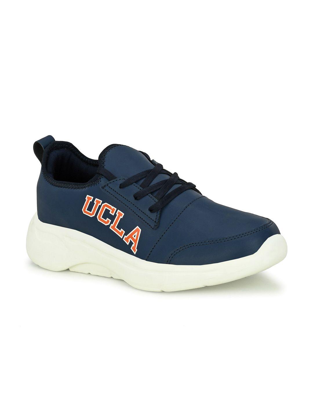 ucla men navy blue non-marking running sports shoes