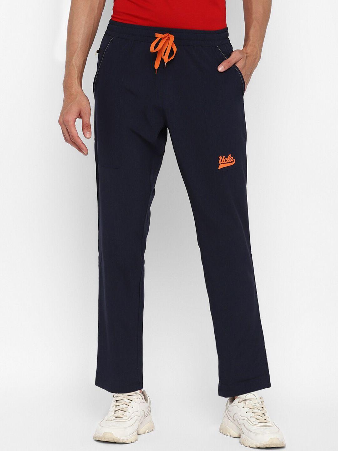 ucla men navy blue solid track pants