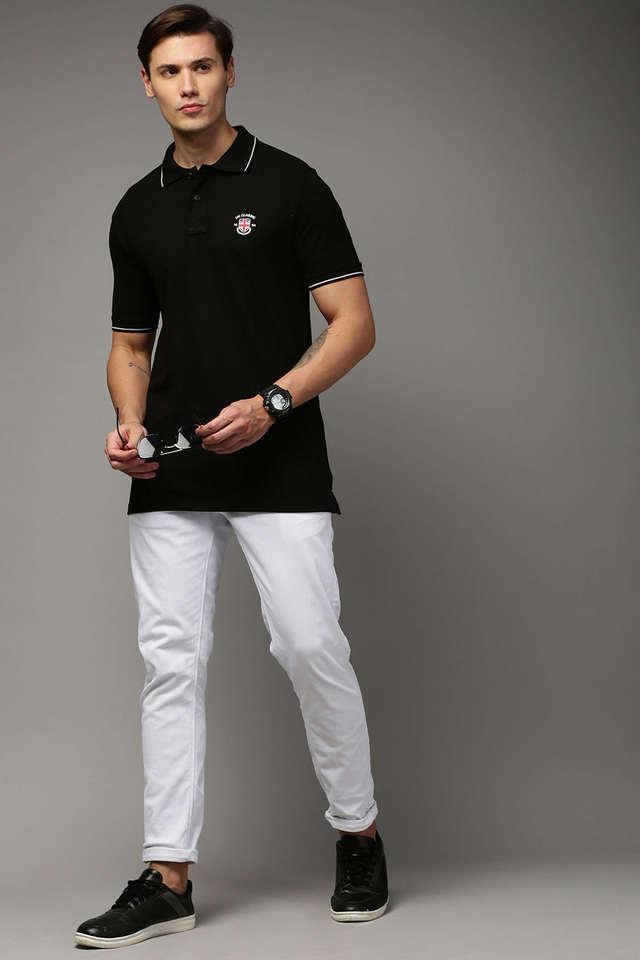 uk classic mens polo neck t-shirt