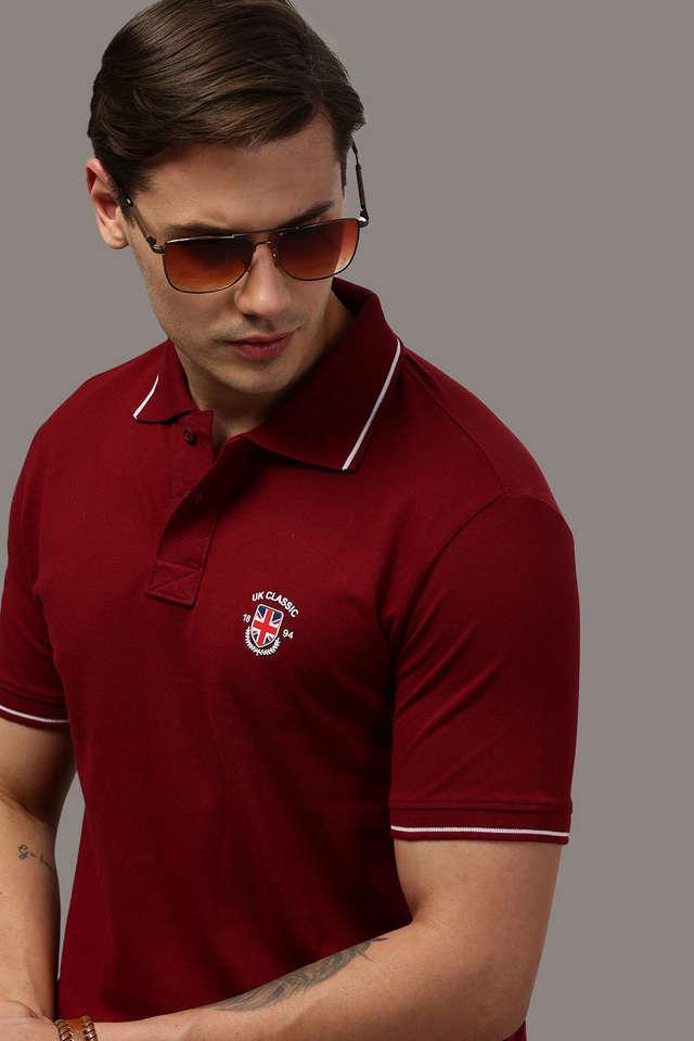 uk classic mens polo neck t-shirt