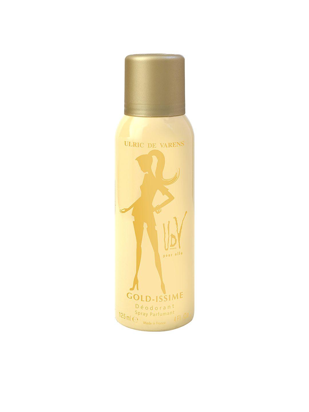 ulric de varens women gold-issime deodorant 125 ml