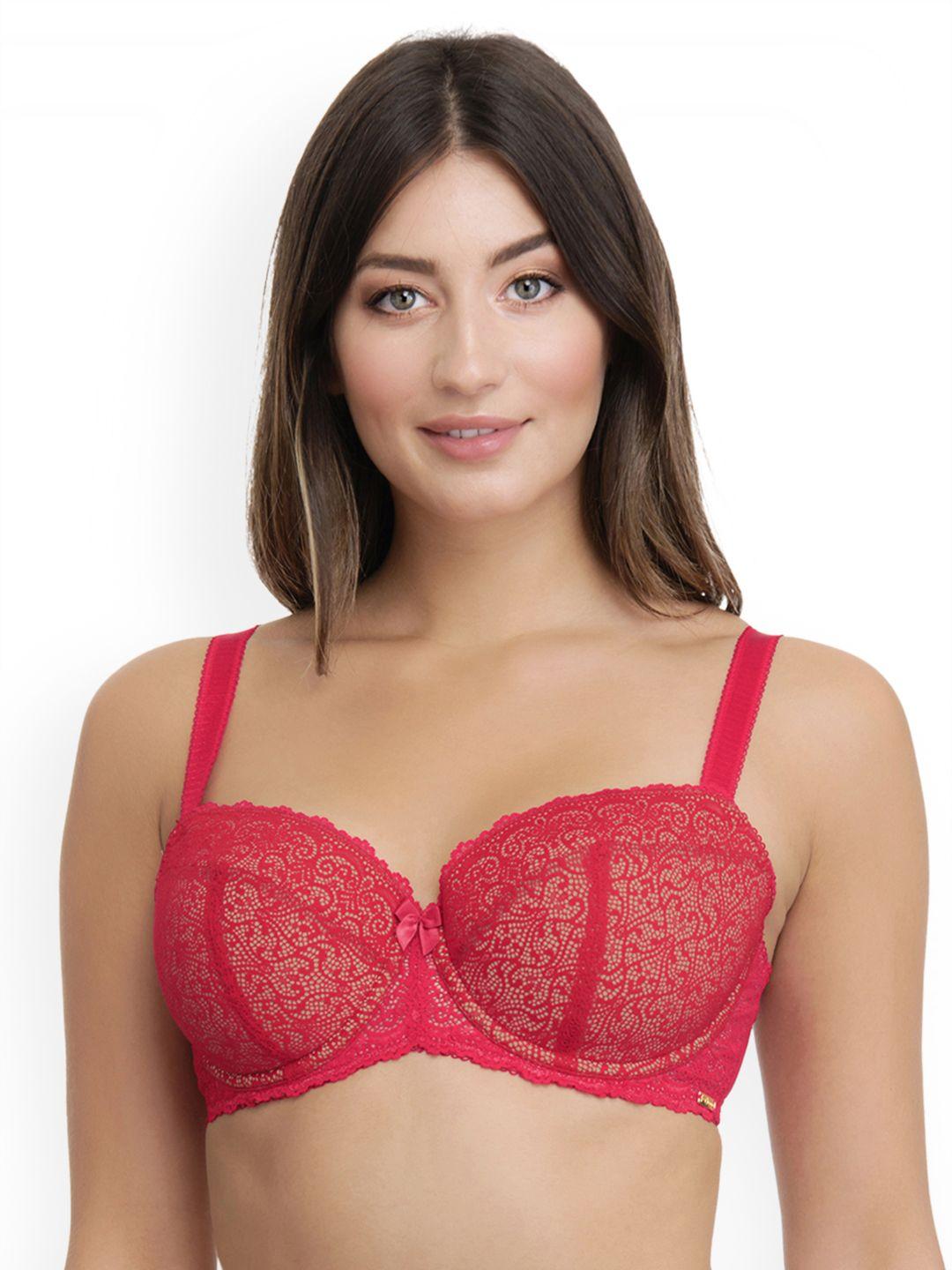ultimo padded wired heritage lace bra - f0001