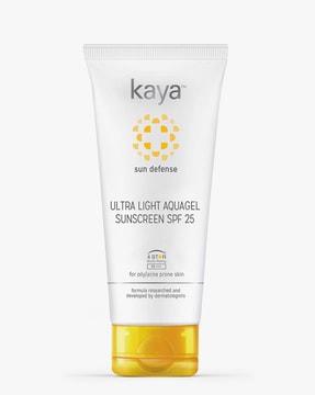 ultra light aquagel sunscreen spf 25