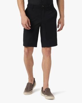 ultra stretch mid-rise shorts