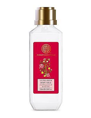 ultra rich body lotion - iced pomegranate with fresh kerala lime