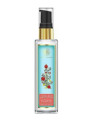 ultra rich body lotion - iced pomegranate with fresh kerala lime