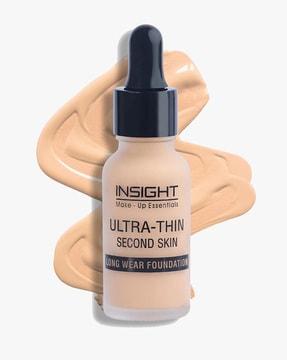 ultra-thin second skin long wear foundation - golden honey