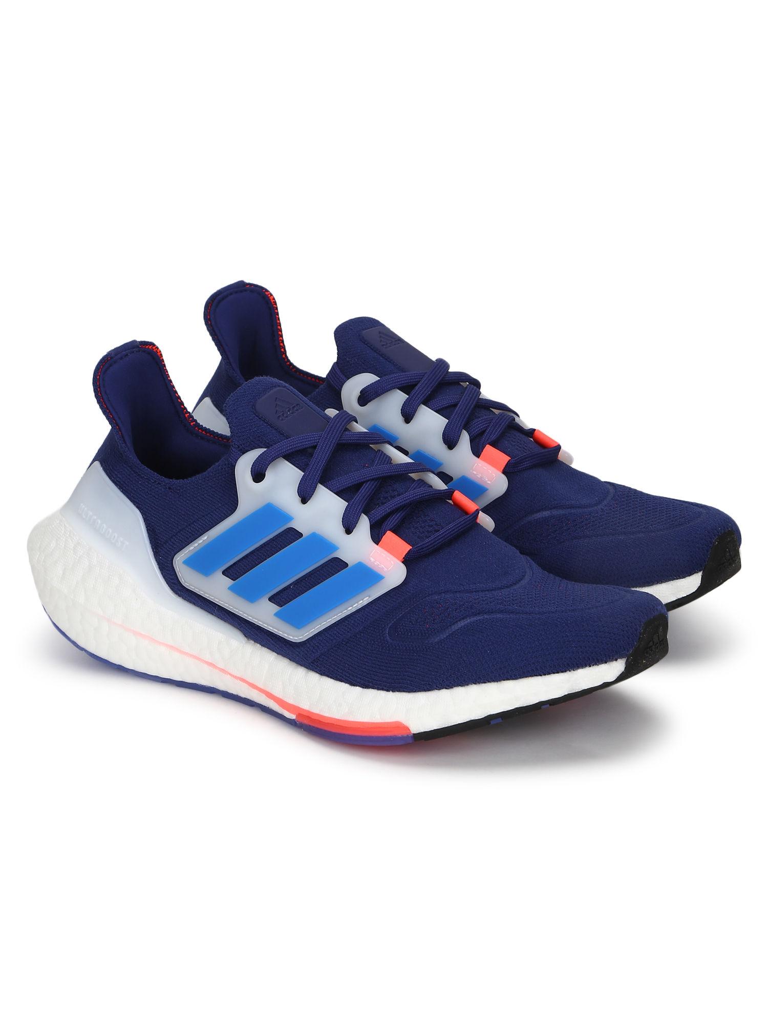 ultraboost 22 blue running shoes