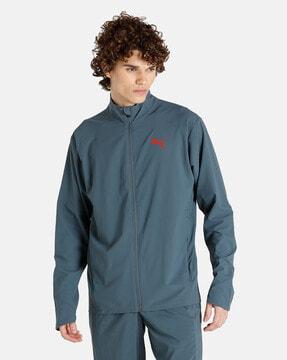 ultraweave zip-front training jacket