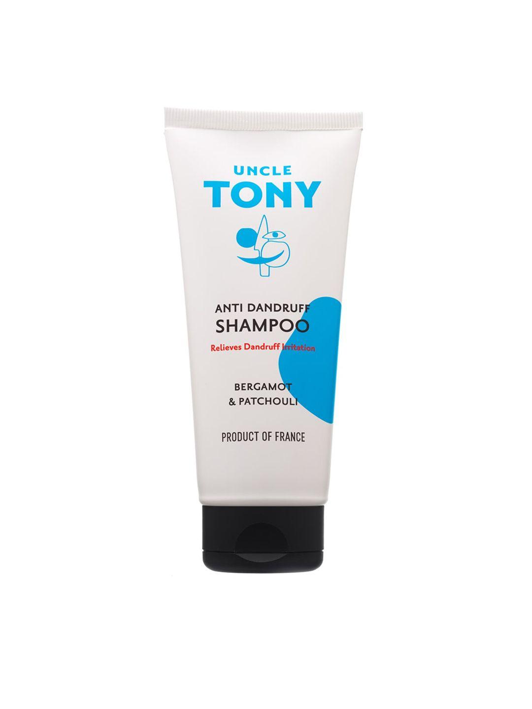 uncle tony anti-dandruff shampoo with bergamot & patchouli 200 ml
