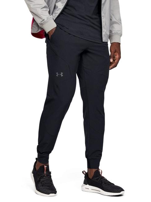 under armour black fitted sports joggers
