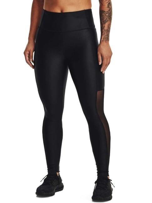 under armour black mid rise sports tights
