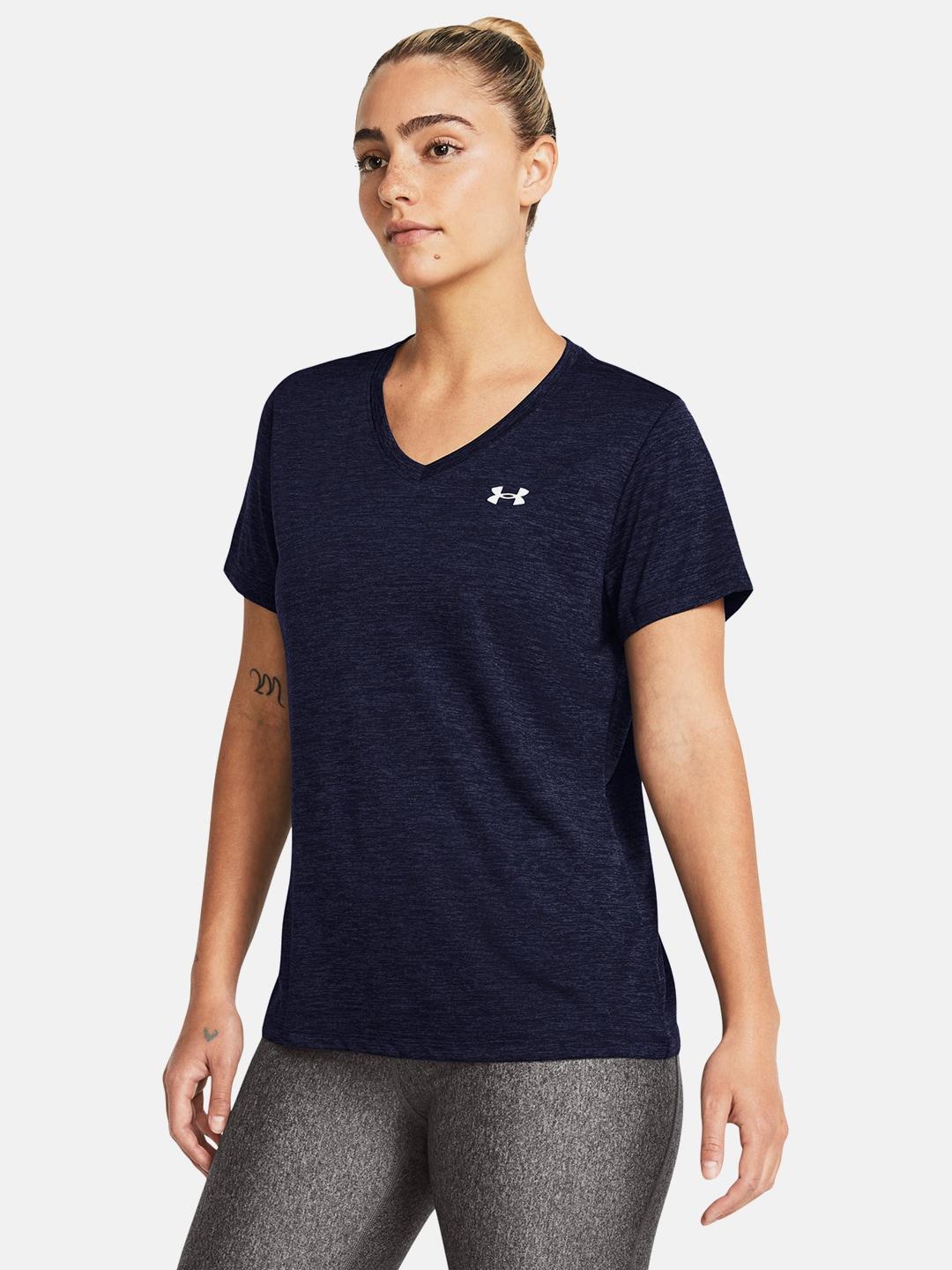 under armour brand logo printed detail fast-drying loose fit tech twist t-shirt