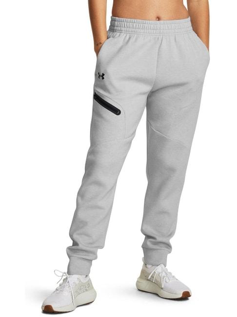 under armour grey mid rise sports joggers