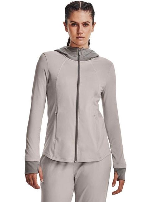 under armour grey regular fit sports jacket