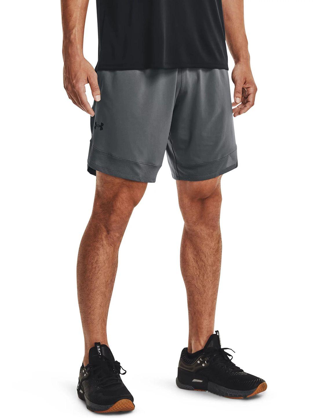 under armour men loose fit low-rise training or gym sports shorts