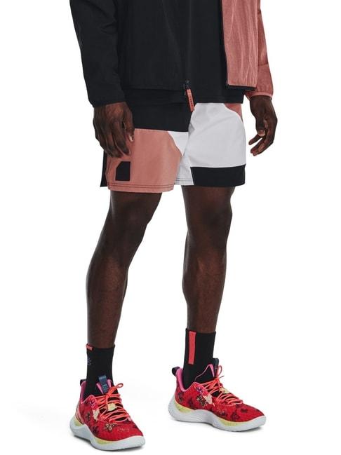 under armour multi regular fit colour block sports shorts