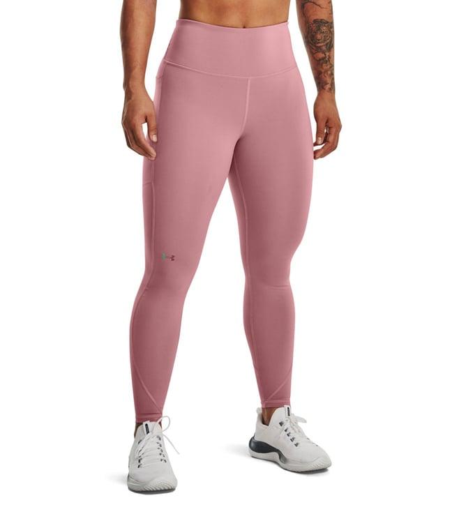 under armour pink rush super fit leggings