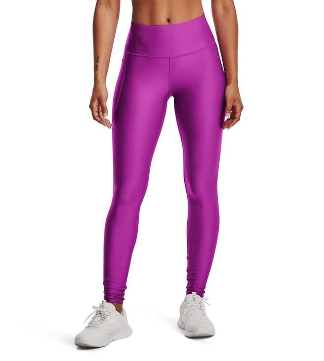 under armour purple mid rise sports leggings