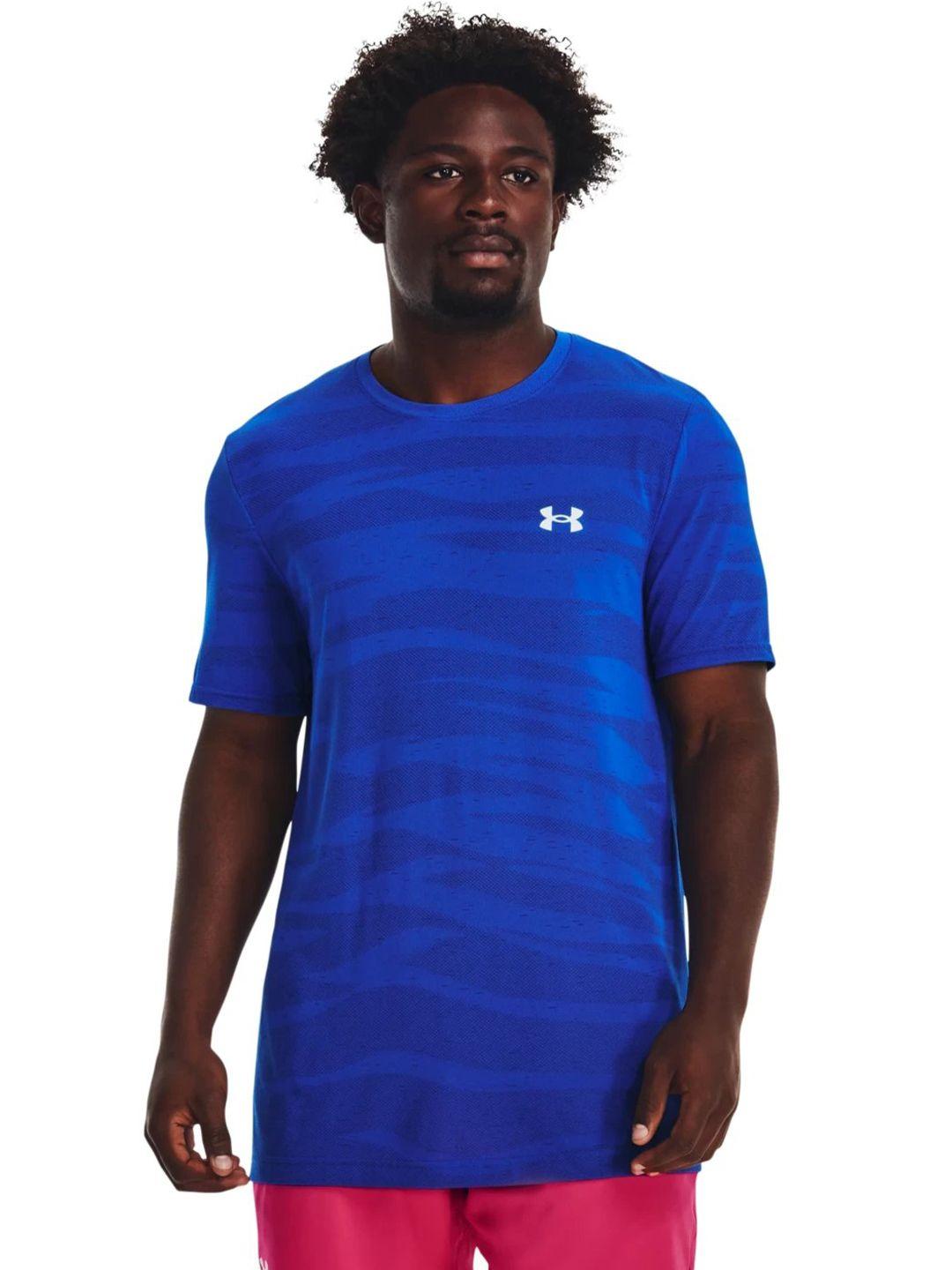 under armour striped half sleeves t-shirt