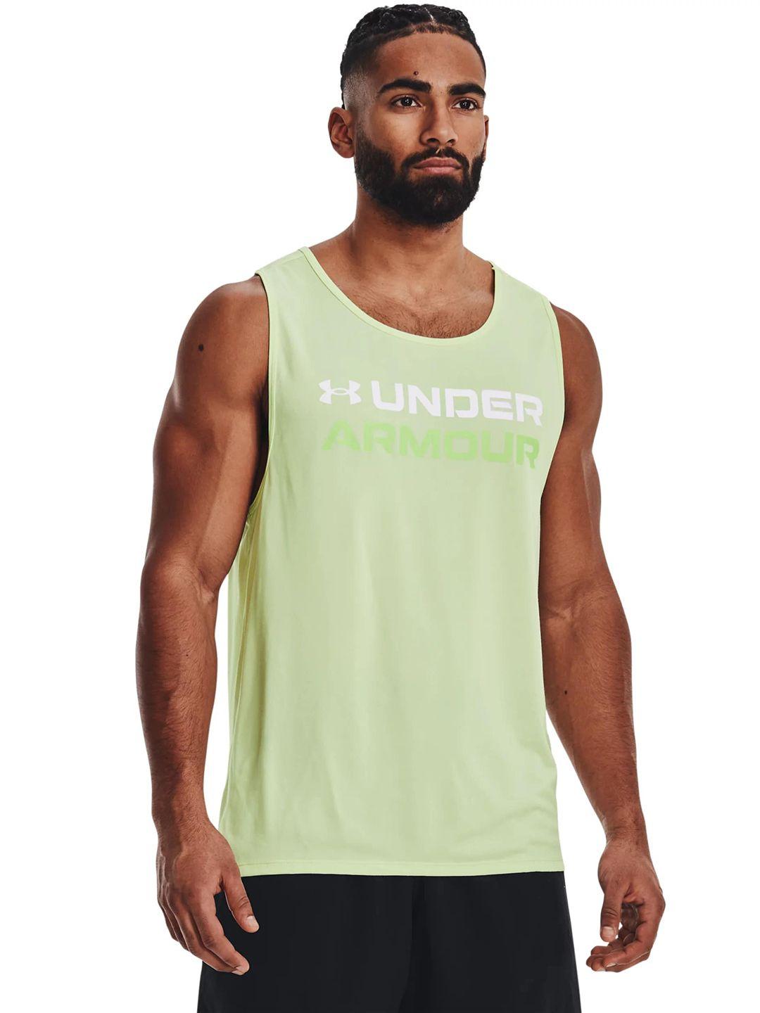 under armour tech 2.0 brand logo print signature t-shirt