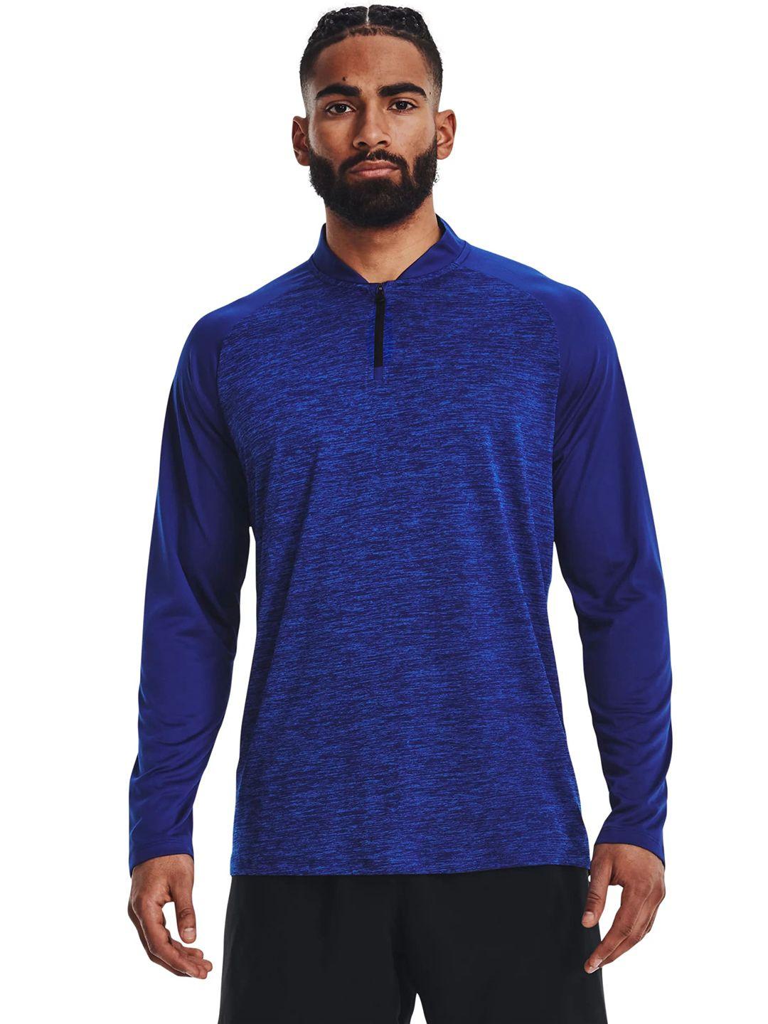 under armour training henley neck loose t-shirt