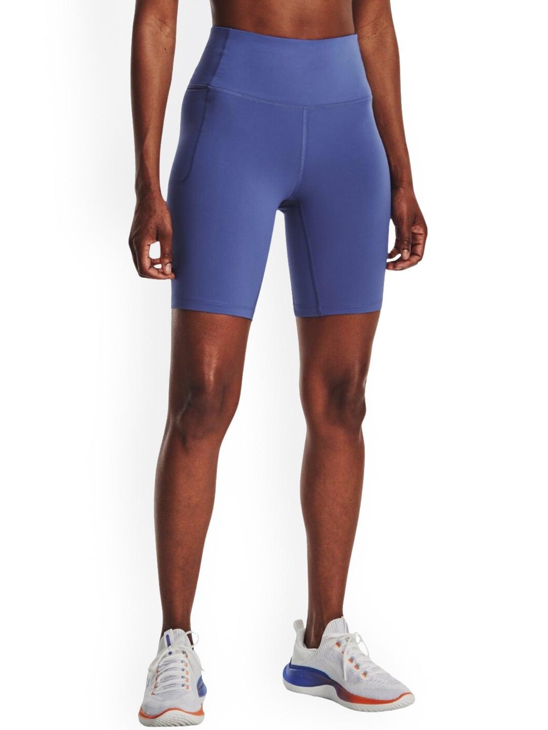 under armour women slim-fit meridian bike shorts