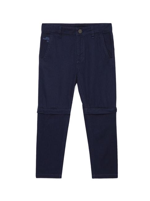 under fourteen only kids navy solid pants