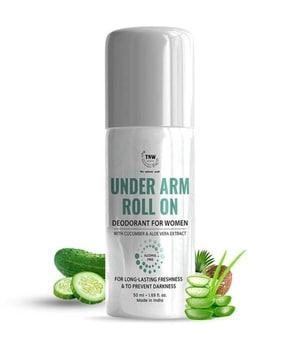 under arm roll on