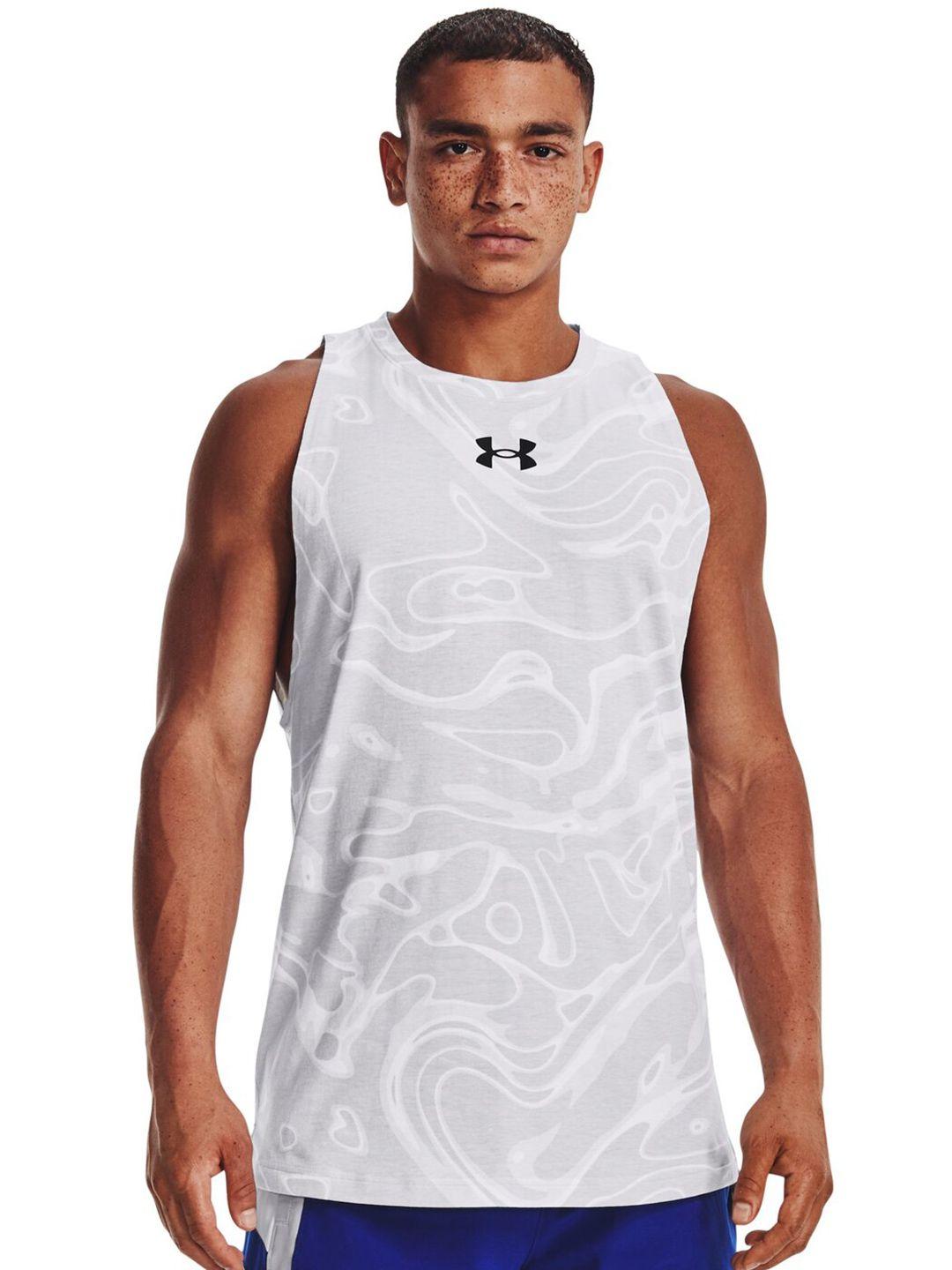 under armour baseline printed tank t-shirt