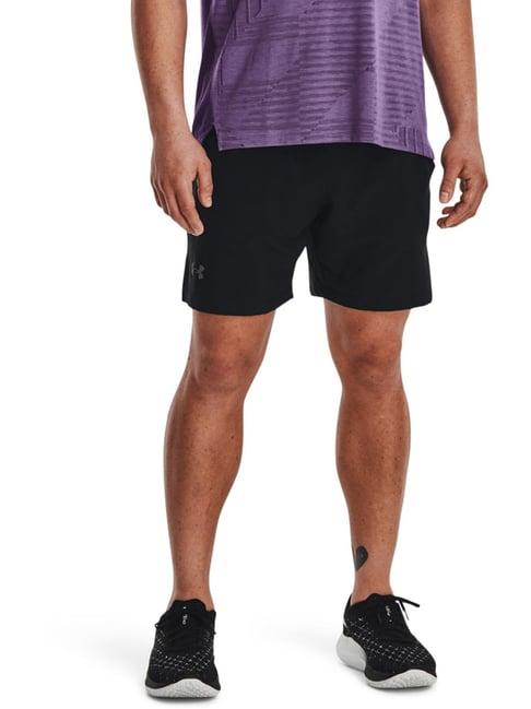 under armour black classic fit sports shorts