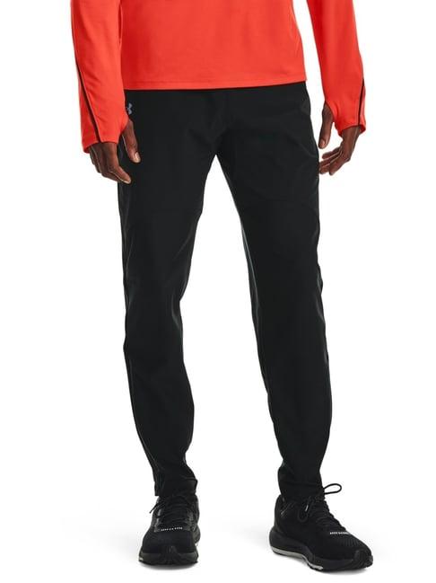 under armour black fitted sports trackpants