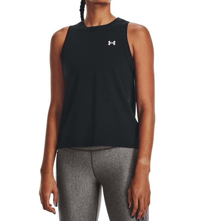 under armour black loose fit tank top