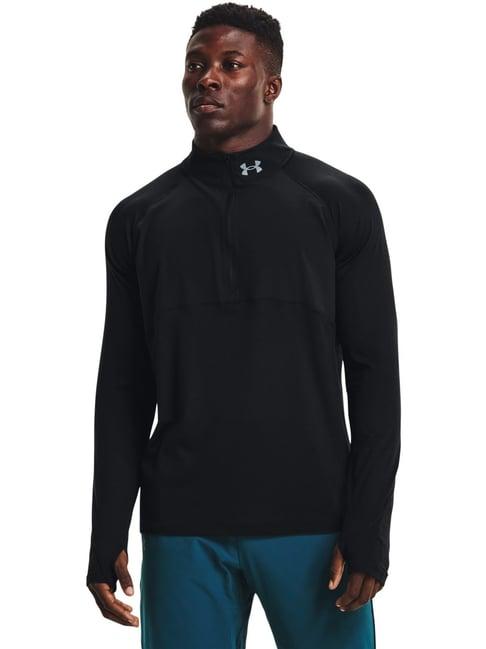 under armour black muscle fit sweatshirt