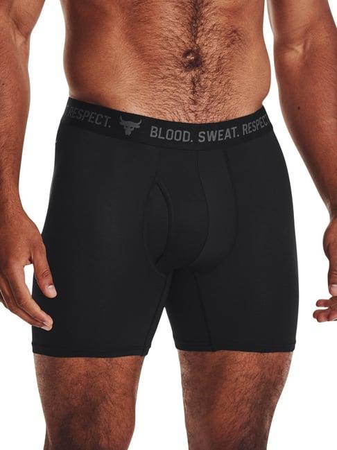 under armour black regular fit boxers