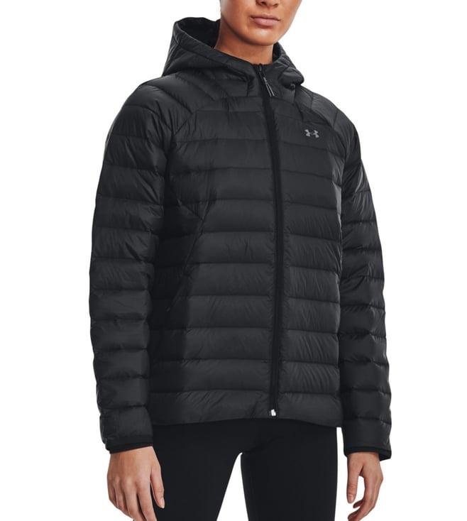 under armour black regular fit training puffer jacket