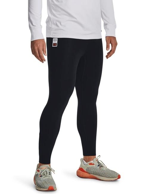 under armour black slim fit sports tights