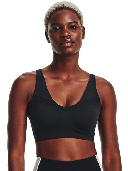 under armour black smart form evolution sports bra