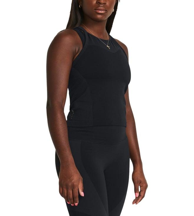 under armour black vanish elite seamless tank