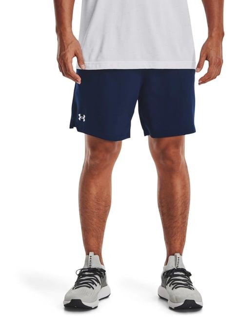 under armour blue classic fit sports shorts