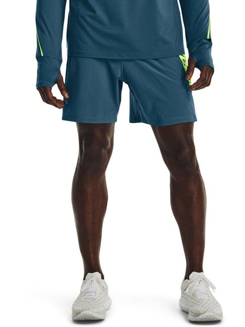 under armour blue classic fit sports shorts