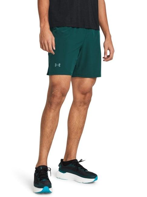 under armour blue fitted shorts