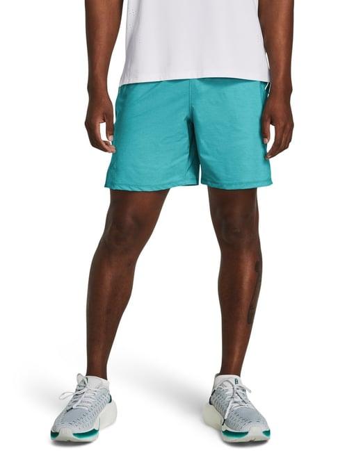 under armour blue fitted shorts