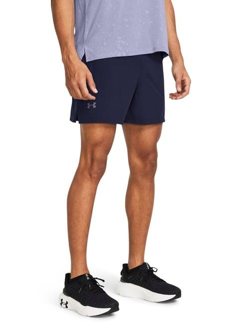 under armour blue fitted shorts