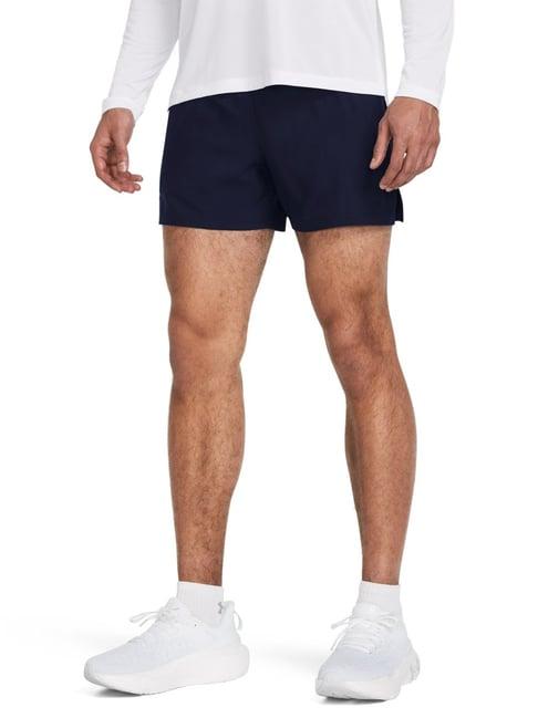 under armour blue fitted shorts