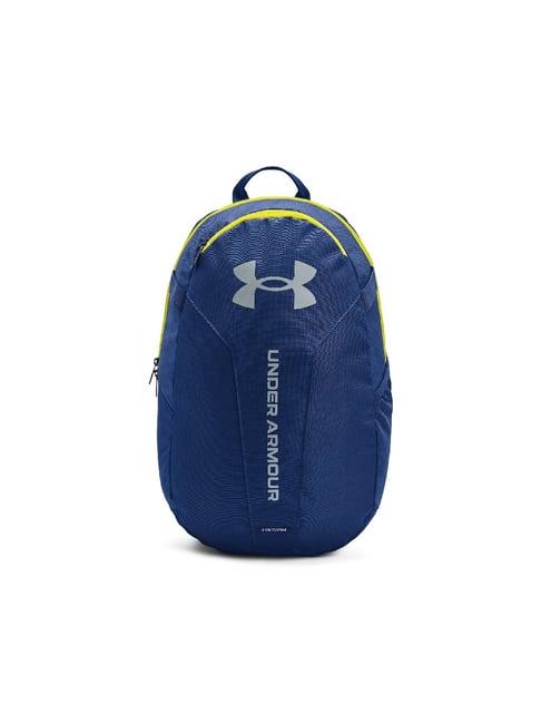 under armour blue large logo backpack - 27 ltrs