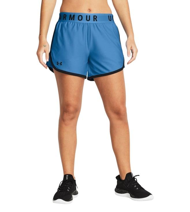 under armour blue play up 5" shorts