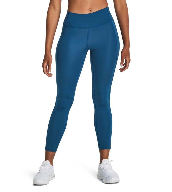 under armour blue slim fit tights